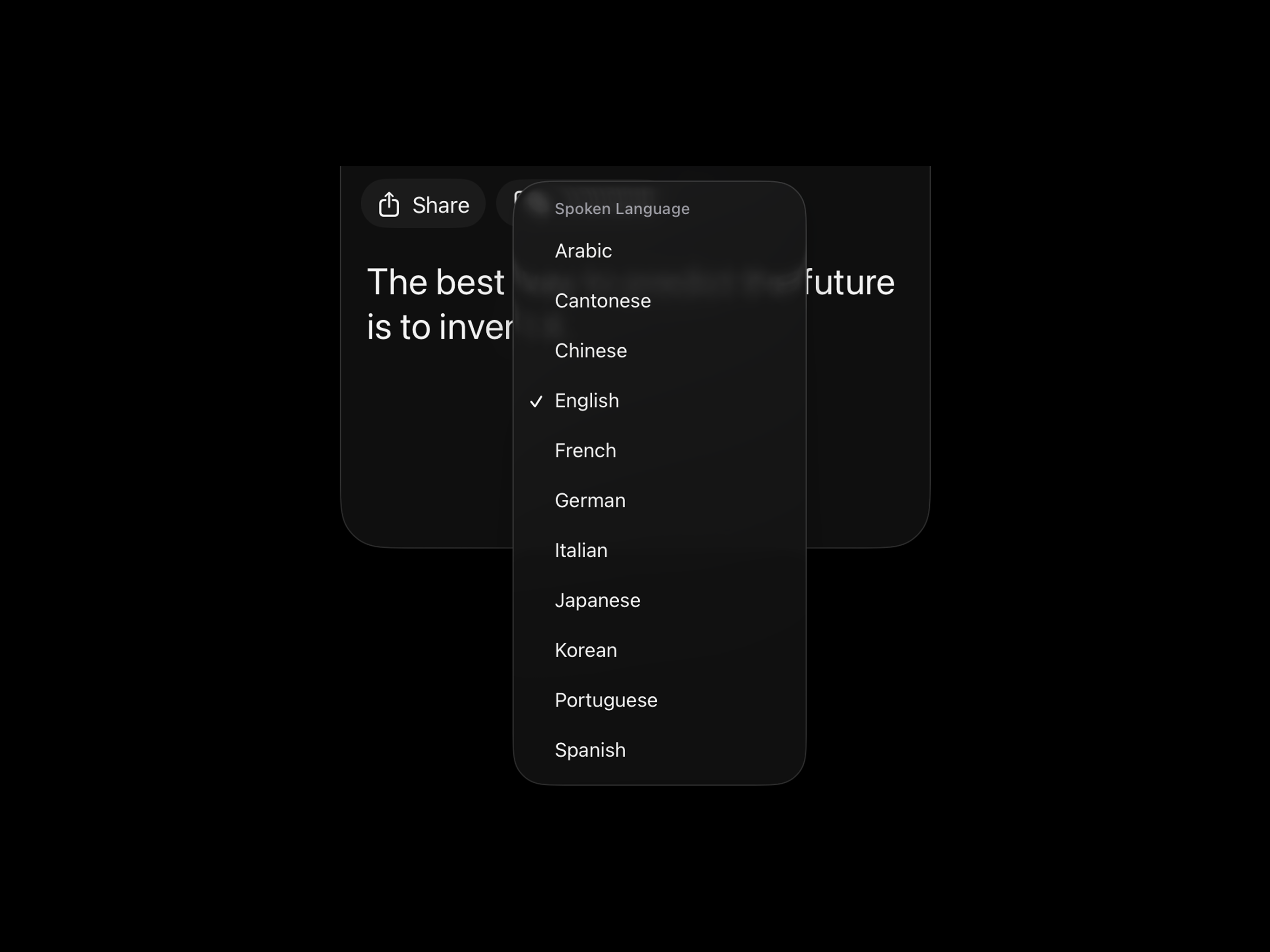 Break (language) barriers.